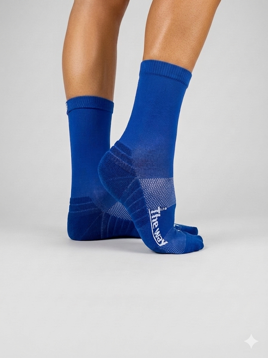BLUE CREW 4 Pair Bundle: Endurance Socks. Medium Cushion
